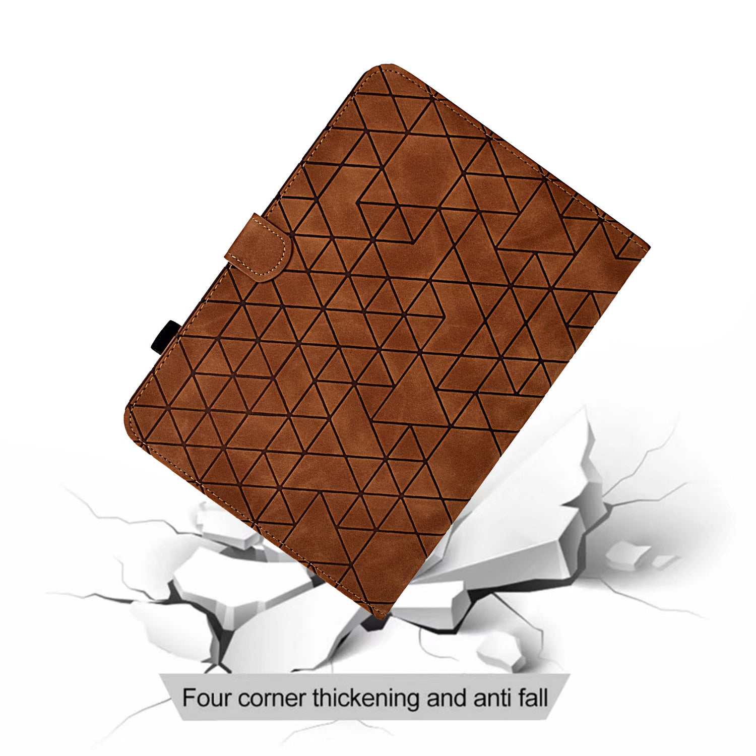 A9 For Amazon Fire HD 10 (2023) Case Card Slots Stand Rhombus Leather Tablet Cover A9 For Amazon Fire HD 10 (2023) Case Card Slots Stand Rhombus Leather Tablet Cover